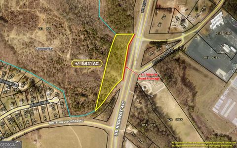 0 US Hwy 441 & White Hill School RD Commerce GA 30529