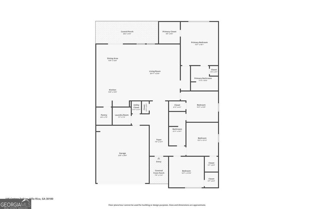 Photo of 145 Cotton Tail Lane, Villa Rica, GA 30180 (MLS # 10696837)