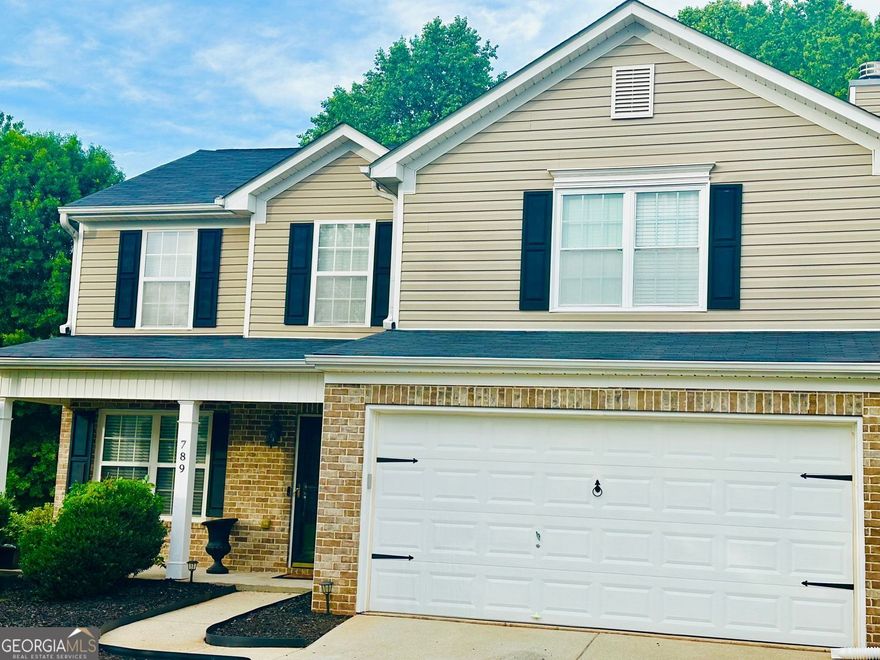 Our motivated seller offers a 4Bd/2.5 Ba home in the sought after Eagles Landing area of Henry County featuring an open floor plan with a spacious family room and a breakfast area in the kitchen. The kitchen area boasts stainless steel appliances and solid surface countertops. The first floor also offers a separate dining room and a powder room. The large owner's suite includes a vaulted ceiling and a nice view of the large backyard. The exterior of the home is accented by a covered front porch and a covered patio for entertaining. The owner's bath features dual vanities, separate shower, and a soaking tub. Winslow at Eagles Landing is a Swim & Tennis community just over a mile from the new Costco, Sprout's Farmers Market and Starbuck's anchored Bridges at Jodeco mixed use development. Also First Watch Breakfast & Lunch will open their first south metro Atlanta location at the Bridges at Jodeco this fall. The Winslow area is a  prime location in metro Atlanta minutes away from Hartsfield-Jackson International Airport and the city of Atlanta for a convenient commute.   Any buyer that closes by  July 31st will receive the stainless steel refrigerator, washer, and dryer pictured at no charge!