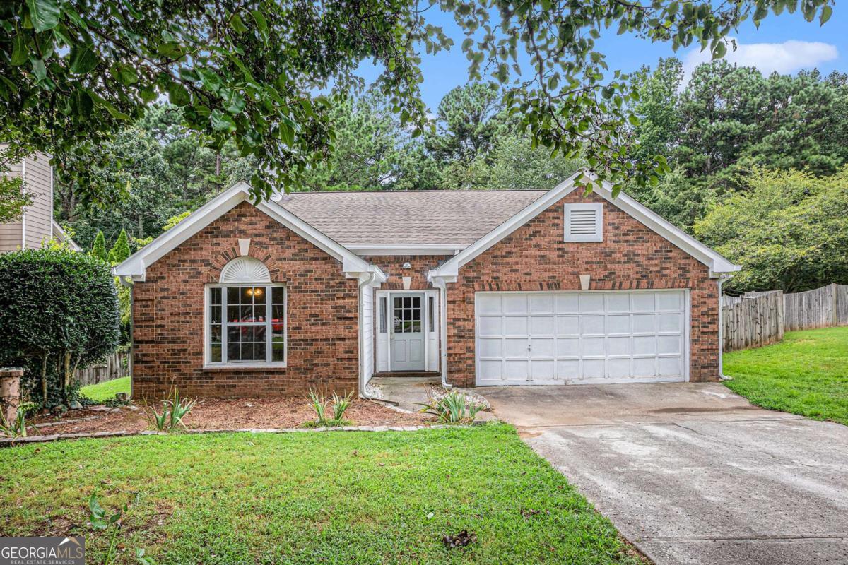 Welcome home to this beautifully maintained brick-front ranch home. featuring 3 spacious bedrooms and 2 full baths. Step inside to find fresh paint throughout and stylish LVP flooring that complements the open, airy layout. The eat-in kitchen is perfect for casual dining and entertaining. Outside, enjoy a fully fenced backyard with mature landscaping - ideal for relaxing, pets, or play. This move-in gem is nestled in a quiet, established neighborhood and offers both comfort and convenience with close proximity to shopping restaurants, and top-rated schools. Schedule your showing today!