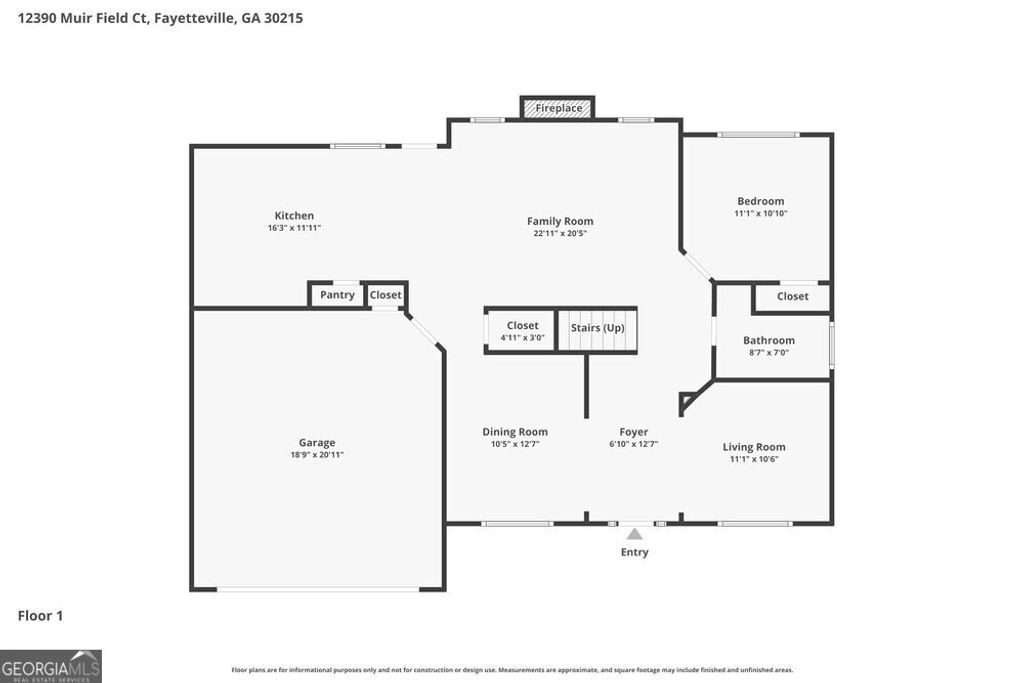 Photo of 12390 Muir Field Court, Fayetteville, GA 30215 (MLS # 10729429)