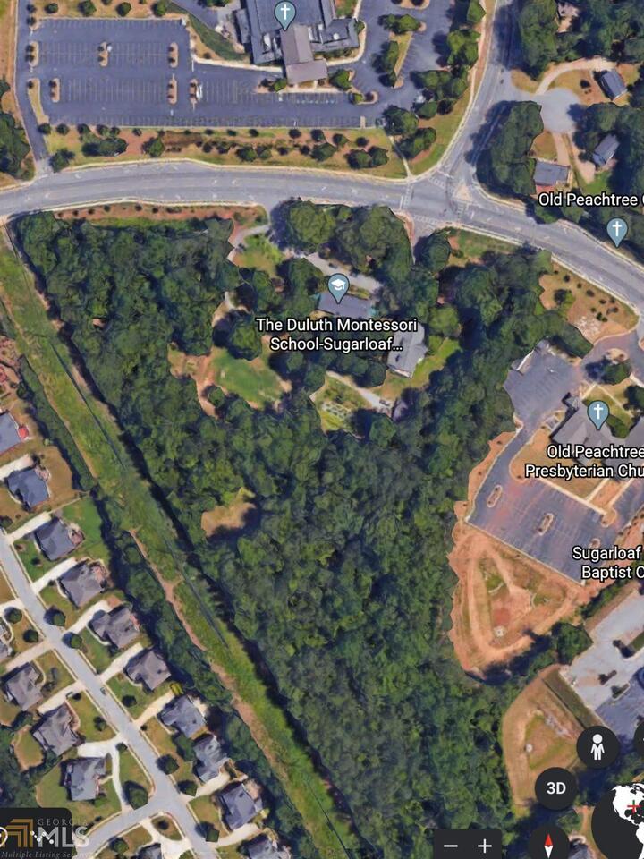 Private School on Acreage. Located on Old Peachtree Rd just blocks from Sugarloaf Parkway. Traffic Light to enter and exit. Property Has 2 Buildings, Multiple Bathrooms, Multiple Classrooms, Recreation Field, Garden Sites, Camping Site, Maintenance Workshop, Industrial type HVAC. Approximately 894 ft of road frontage on Old Peachtree Rd. Main Sewer Lines on two sides of the Property. Many other Potential uses included but not limited to: Religious Facility , Office Complex, Professional Complex, Daycare plus more. Property includes tax id R7165004 and R7198054