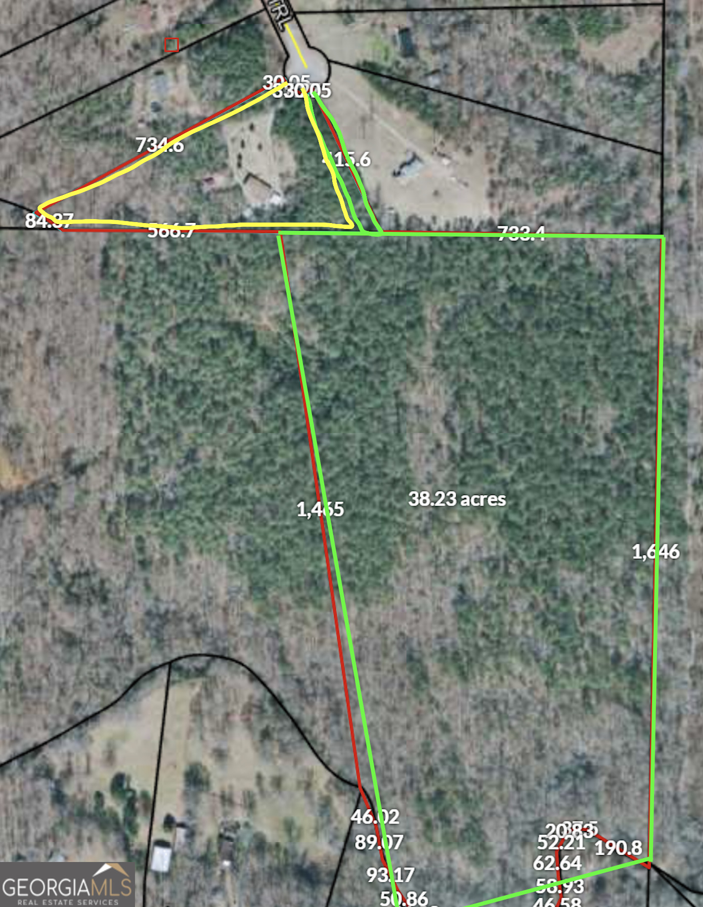 40 acres available for $20,000 per acre, with total acreage subject to final survey. The property is fully wooded with established trails and is currently used for hunting, walking, riding, and recreation. It also offers potential for a future homesite. Utility access is available at the road and public water is available. Deer Creek Subdivision forms the southern boundary. Buyers have the option to purchase this 40-acre tract along with an adjacent 4.73-acre parcel (Parcel ID: 079C013, MLS #1607686) for a combined price of $975,000. Showings by appointment only-contact (sales@primepointventures.net) or call 478-394-4545.