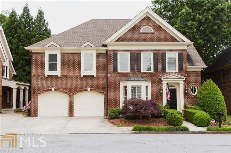 Heart of Buckhead with an open and spacious floorplan! The Living Room has two story ceiling and fireplace with gas logs. There is a Butler's Pantry between the Formal Dining Room and the Large Kitchen. From the Living Room there is a Private Deck overlooking a meticulous shady yard. The Master has a Trey Ceiling, spacious closet with organizer system and A lovely Private Bath with Separate Shower (two shower heads) and jetted Tub. Two car garage.