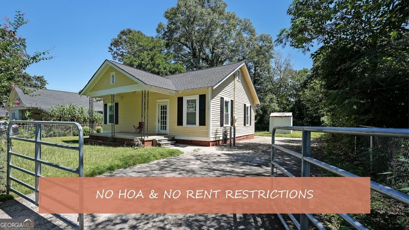 || NEW ROOF || || FENCED, LEVEL LOT ON A QUIET STREET || || RANCH HOME - SINGLE LEVEL LIVING || || NEW LVP FLOORS IN MAIN LIVING AREAS || || NO HOA & NO RENT RESTRICTIONS || ** What You'll See ** Step onto the COVERED FRONT PORCH and picture yourself watching the world slow down from a quiet, tree-lined street. Inside, notice the BRAND-NEW LVP FLOORS that bring a fresh, modern look, paired with touches of REAL HARDWOODS for warmth and character. The DECORATIVE FIREPLACE makes a charming focal point, while the wide FENCED BACKYARD with STORAGE BUILDING offers room to spread out and organize. ** What You'll Hear ** You'll enjoy the QUIET PEACE OF A PRIVATE STREET, away from busy traffic. Picture evenings where the only sounds are crickets outside or kids playing in the backyard. Inside, imagine the gentle creak of a rocking chair out on the porch or the soft hum of your own music filling the space without competing with outside noise. ** What You'll Feel ** Appreciate the ease of SINGLE-LEVEL LIVING with a LEVEL DRIVEWAY, making every day more convenient. Feel the sense of freedom with NO HOA telling you what you can or cannot do, and the flexibility of NO RENT RESTRICTIONS, perfect for investors or homeowners wanting control. Comfort, privacy, and low-maintenance living come together here. ** What You'll Experience ** This home offers a lifestyle that's both SERENE AND PRACTICAL. Enjoy morning coffee on the porch, family gatherings in the fenced yard, or the reassurance of a NEW ROOF already taken care of for you. Whether you're looking for a starter home, downsizing, or investing, you'll experience ownership with possibilities-and a place where life feels just a little simpler.