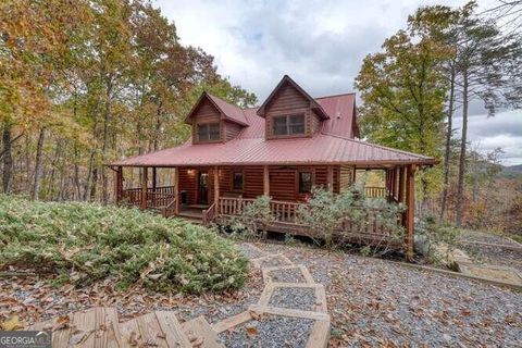 A home in Mineral Bluff