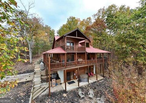 A home in Mineral Bluff