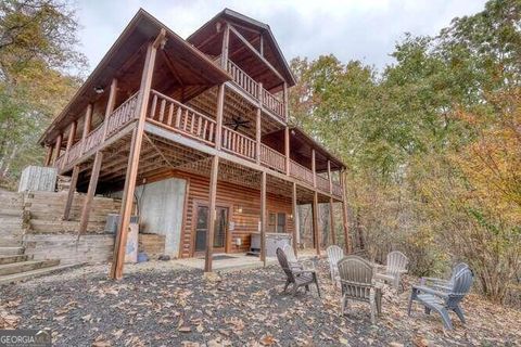 A home in Mineral Bluff