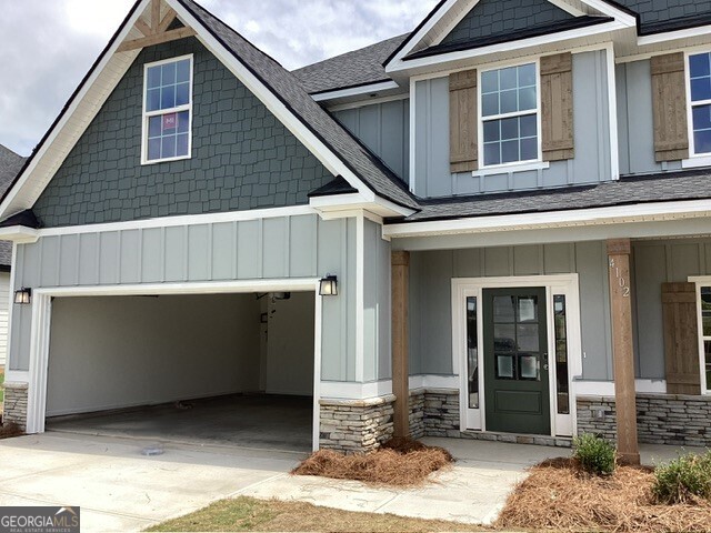 Heiferhorn Farms, a Hughston Homes community. Discover the Charm that makes Heiferhorn Farms a place you'll be proud to call home! Welcome to our Camden A Floorplan, one of our Favorite Floorplans, with 2599 SF of Stylish Living Space, Spacious Great Room w/ Fireplace, Formal Dining, Optional Butler's Pantry, Huge Chef's Kitchen & Breakfast Area, 4 Bedrooms, 2.5 Baths with 2 Car Garage & Our Signature Gameday Patio Perfect for Outdoor Entertaining. Prepare to be Impressed! Greeted by a soaring 2 Story Entry, Formal Dining Room with Tons of Detail. The Great Room features a Gas Fireplace. Well-Equipped Kitchen Abundant w/ Stylish Cabinetry, Granite Countertops, Tiled Backsplash, & Stainless Appliances to Include Gas Range. The Large Kitchen Island overlooking the Breakfast Area. Optional Butler's Pantry & Walk-in Pantry for Additional Storage. Owner's Entry Boasts our Signature Drop Zone, the Perfect Catch-all. The Laundry Room & Half Bath are tucked on the Main Level. Upstairs Offers an Expansive Owner's Suite. Owner's Bath with Garden Tub, Tiled Shower, & Large Walk-in Closet. Spacious Additional Bedrooms w/ Tons of Natural Light. Full Bath located just steps from Additional Bedrooms. Enjoy Hardwood Flooring throughout Living Spaces on Main Level & Tons of Hughston Homes Included Features! Two Car Garage & Our Signature Gameday Patio w/ Fireplace is the Perfect Space to Spend a Fall Evening!