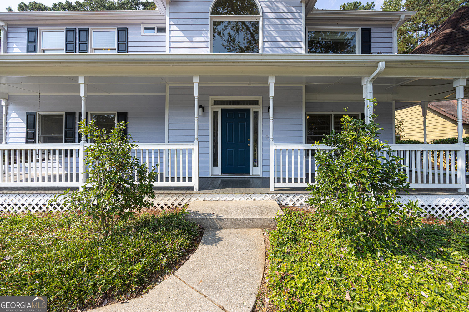 Welcome to 431 Thornbush Trace, a charming farmhouse style home nestled in the desirable Lawrenceville, GA. This well-maintained property boasts a fresh coat of paint, new flooring, and a front porch swing perfect for enjoying the peaceful neighborhood surroundings. Step inside to be greeted by a spacious foyer that leads to the upstairs and an open-concept layout seamlessly connecting the living room, dining area, and kitchen. With 3 bedrooms and 2.5 bathrooms, there is plenty of space for comfortable living. Convenience is key with a private back entry to the 2-car garage, providing easy access to the kitchen or the spacious laundry room. Located just minutes away from Hwy 29 and I-85, this home offers quick access to local shops, restaurants, and schools. Best of all, there are no HOA fees or rental restrictions, giving you the freedom to make this house your own. Don't miss out on this wonderful opportunity to call 431 Thornbush Trace home in Lawrenceville. Welcome home!