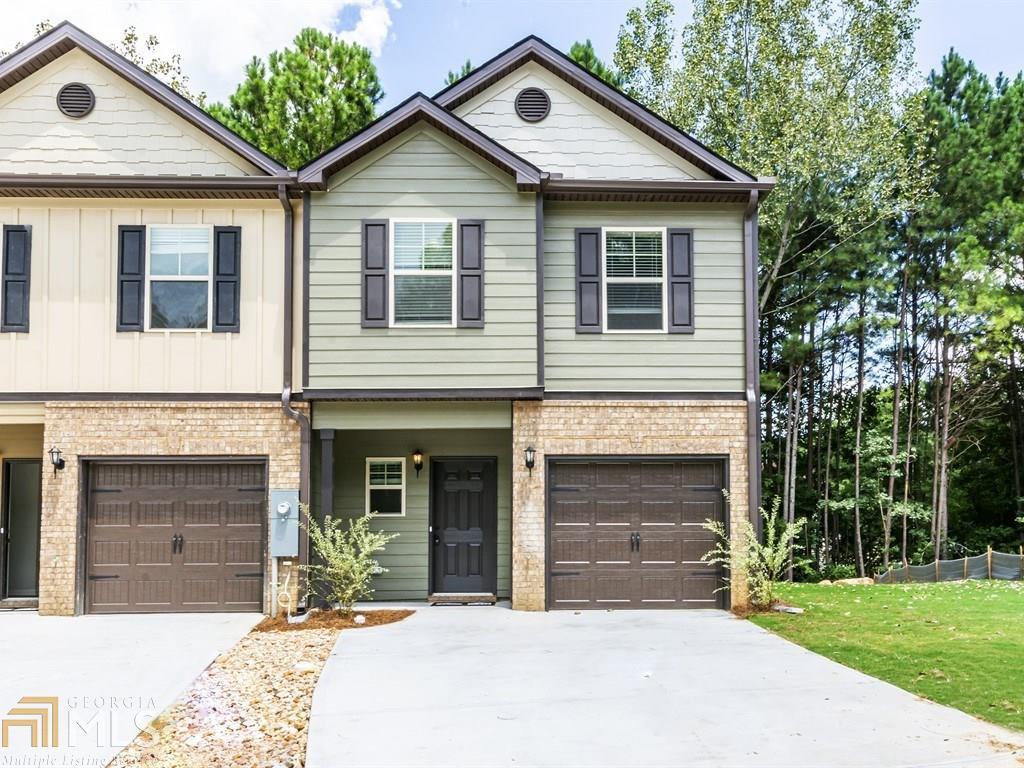 The Creel B built by Knight Homes. A gated community in South Fulton. These Modern Open and Stylish 2 story Homes offers- 3 Bedroom 2 Bathrooms . Enter the family room that opens into the kitchen. The kitchen offers a Large Island Gourmet Kitchen with Stainless Steel Appliances The Over-sized Master Suite features trey ceiling and has a large walk in closet. Easy access to all major highways. Minutes to the Airport, shopping and dining. Builder contributes $3500 towards closing with using a of the preferred Lender. Community is prime location and only approximately 15 minutes to downtown Atlanta. This is not the actual home.