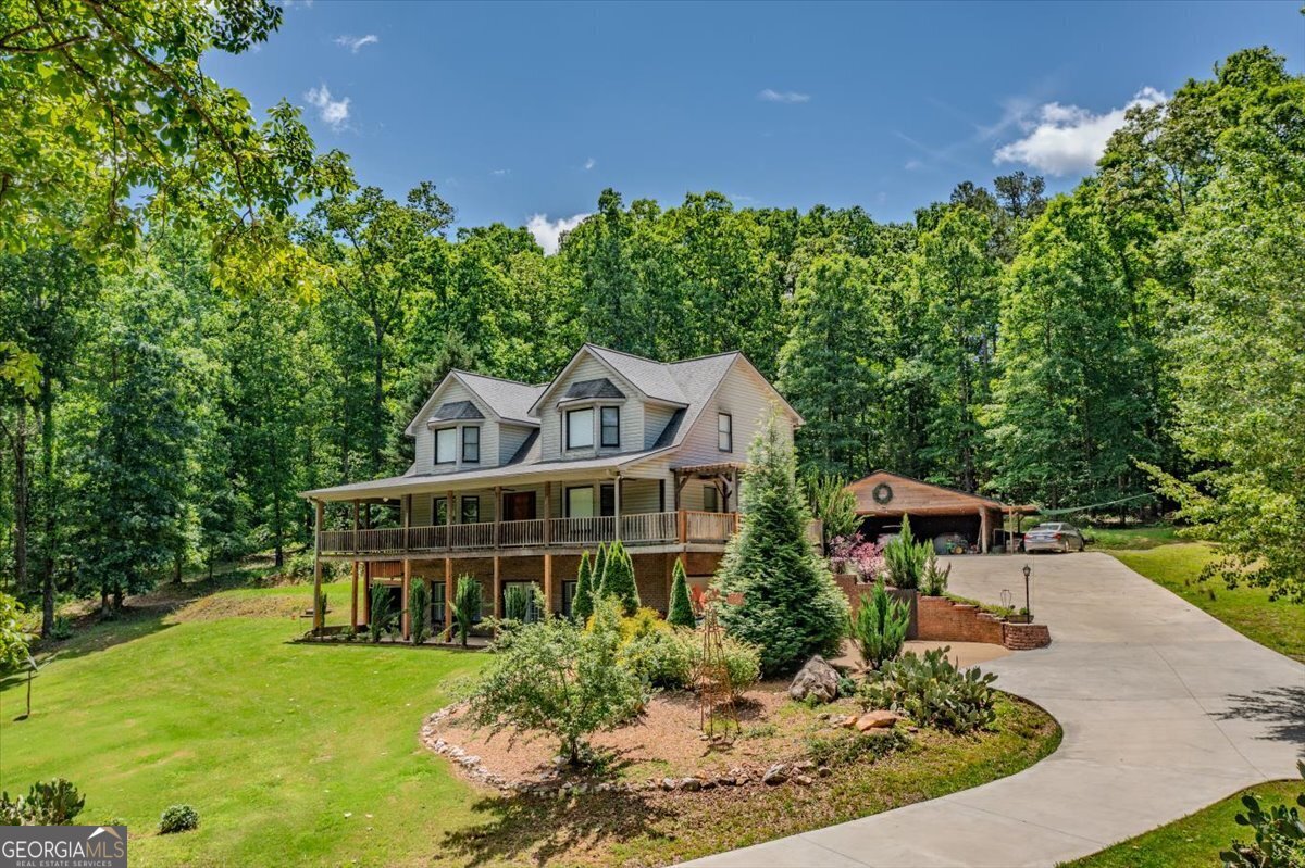 Stunning 4-Bedroom Estate on 9 Private Wooded Acres !!! Welcome to your dream retreat! This expansive 3-level home boasts 3,600 square feet of beautifully finished living space, featuring 3 en suites, oversized rooms and a 1200 sq ft finished basement apartment. Nestled on 9 acres of serene wooded land, this property offers unmatched privacy, stunning natural beauty, and a lifestyle of comfort and elegance. Step through a gated entrance and down a winding drive to discover a peaceful oasis complete with a gazebo by the creek, lush landscaping, and a wrap-around porch perfect for enjoying nature in every season. Inside, the home is designed for both style and function. The gourmet kitchen includes granite countertops, a stone backsplash, stainless steel appliances, and a wine fridge- ideal for entertaining or quiet evenings in. Each bathroom features tiled showers with glass doors, while the master suite impresses with travertine tile, an air-jetted tub, and a French drain for spa-like relaxation. Additional highlights: BRAND NEW HVAC upstairs!!! Workshop for hobbies or storage 36x35 ft Tennis court and greenhouse 6 X18 ft Gym - 15 x 15 Boat Shed - 15 X 30 16 ft tall Whether you are hosting guests or seeking solitude, this remarkable property offers it all: luxury, land, and lifestyle. Call and schedule a showing today.