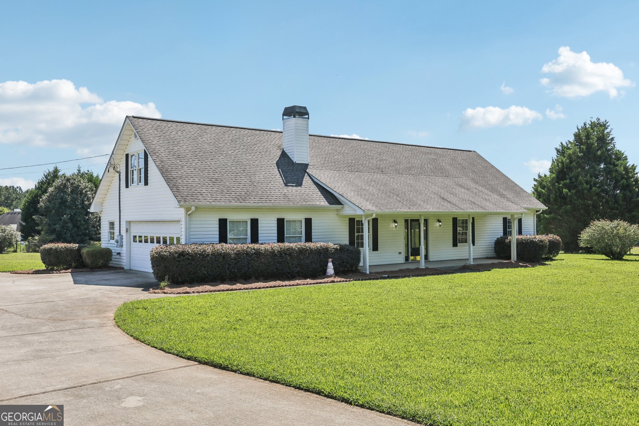Welcome Home to this 3 Bedroom, 2 Bath Ranch with Huge Bonus Room upstairs stubbed for bath and floored so could be great for storage or to finish for an additional bedroom located in Good Hope, Georgia on 4 acres of land. No HOA!! Master Bath features jetted tub and separate shower. Enclosed glassed-in Sun Room on back of home to relax on quiet evenings. Large Country Kitchen features breakfast nook and dining area. Oversized laundry room with sink. Detached 2 car garage and shed in back yard. Plenty of room to Garden, raise farm animals, whatever you choose on your own Mini-Farm! Located just down the street from the Good Hope General Store, Dollar General and Good Hope Post Office, but still near plenty of shopping, dining and entertainment in Monroe. Enjoy the quiet of the country and away from the traffic, but just a short drive to Monroe, Highway 316, Athens, or Madison. Great location!