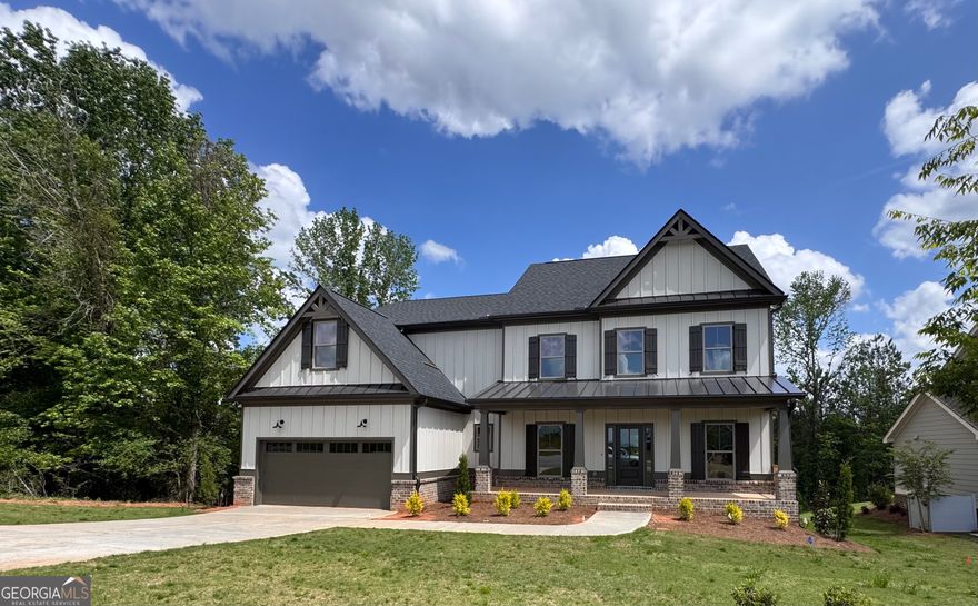 HOT NEW LISTING! Experience Resort style LIVING in Traditions of Braselton! Fabulous swim, tennis, & golf community! 5 beds, 4.5 baths, Amazing loft area and unfinished daylight basement! The Gracie Plan features formal living/dining with coffered ceilings, butler's pantry with space for wine/beverage fridge, open concept great room / kitchen PLUS a keeping room! HUGE island with pull-out trash, double ovens, farm sink, Gas cooktop, pantry cabinets on either side of the cooktop, AND MORE! Large outdoor covered living area WITH FIREPLACE! The PRIVATE VIEWS ARE AMAZING! 1 bed and private bath on main PLUS 1/2 bath for entertaining guests! Drop zone area off garage perfect for the kiddos! Upstairs features a loft area, additional en-suite bedroom, Jack/Jill AND a spacious master suite! The master bath has walk in frameless shower & stand alone tub! Daylight walk in master closet with tons of storage! The outdoor covered living area is the perfect spot for morning coffee OR evening wine! Traditions of Braselton is located in Jefferson GA and conveniently located about an hour North of Atlanta and an hour to the North GA Mountains with wineries, hiking trails, cabins, etc! The Amenities are OVER the TOP and also has a restaurant in the sub!!!! Grab a golf cart and enjoy!! The Gracie Plan built by Park Stone Legends!  ** we can close in 3 weeks!!** NO SIGN! TRADITIONS DOES NOT ALLOW THEM!