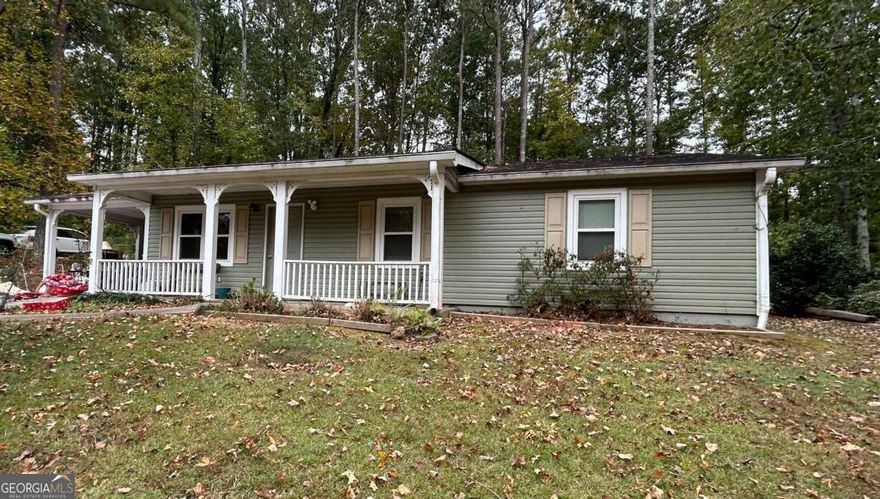 Excellent opportunity! This well-maintained 3-bedroom, 2-bathroom home is a perfect addition to any investment portfolio or an ideal starter home. Located in an established, high-demand area, the property offers unbeatable proximity to schools, retail, and major thoroughfares. Inside, find an updated kitchen with stylish stained cabinets and generously sized bedrooms. The primary suite features a walk-in closet and a full bath with a walk-in shower. Key recent upgrades, including a new water heater, durable vinyl siding, and energy-efficient windows, enhance both the property's value and long-term appeal-newer roof and AC.  The back patio was built in and can be used as a secondary den, sunroom or craft room.   Large oversized workshop/shed with power and fenced backyard.  SOLD AS.   Home is in an estate.