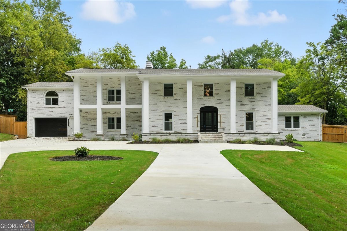 Experience the Epitome of Luxury Living! Step into timeless sophistication at this Hollywood-inspired estate, where every detail evokes the elegance of a five-star retreat. Meticulously reimagined with brand-new roofing, electrical, plumbing, HVAC, flooring, fresh paint, and fully renovated kitchen and baths, this residence harmonizes modern functionality with undeniable glamour. Boasting seven expansive bedrooms and six and a half opulent baths, this home was crafted for those who love to entertain in grand style. Flowing, light-filled interiors transition seamlessly to the outdoors, where a sparkling pool, lushly landscaped grounds, and complete privacy create an enchanting sanctuary. Entertain with ease in the resort-style pool house, complete with its own full kitchen, or unwind in your personal oasis surrounded by serene natural beauty. The interiors dazzle with a chef's kitchen designed for culinary artistry, spa-inspired bathrooms that invite daily indulgence, and a rejuvenating Jacuzzi. The owner's suite is a true retreat, offering sweeping natural views, an expansive walk-in closet, and a private haven to escape at the end of the day. For peace of mind, a Generac 22kW Guardian Generator ensures uninterrupted comfort, allowing every luxury to remain at your fingertips. Every element of this estate has been thoughtfully curated to inspire relaxation, celebration, and effortless living. At 4395 Woodland Brook Drive, you're not just purchasing a home, you're embracing the lifestyle you've always dreamed of. Schedule your private tour today and experience the art of luxury living.