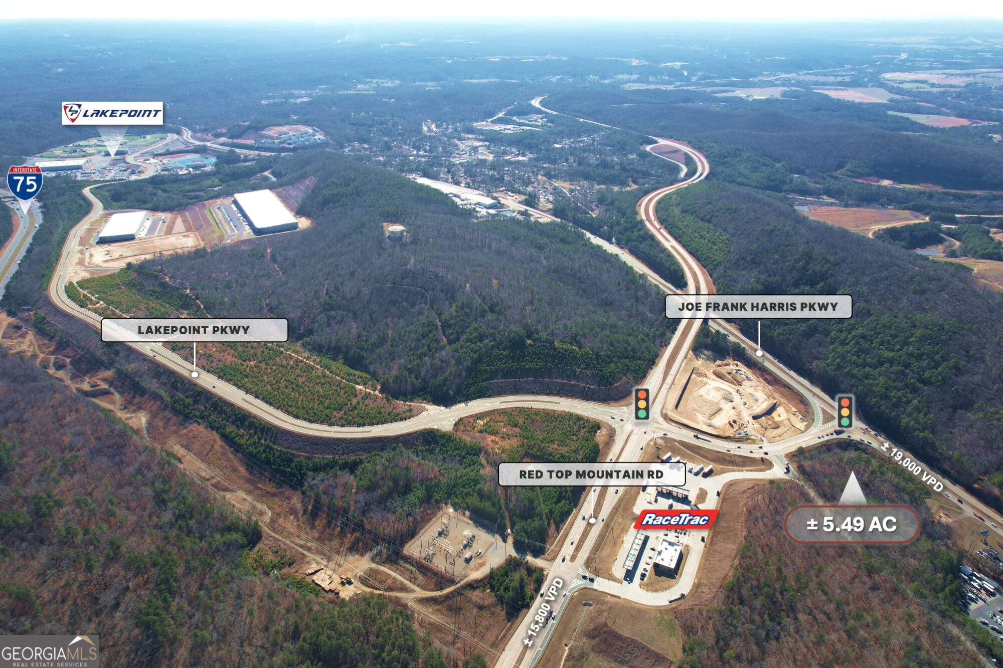 0 Joe Frank Harris Pkwy & Peach Orchard RD