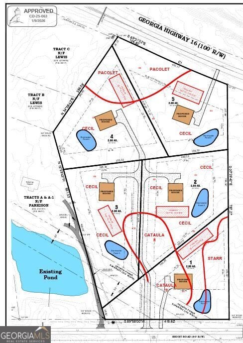 LOTS 1-5 Short RD