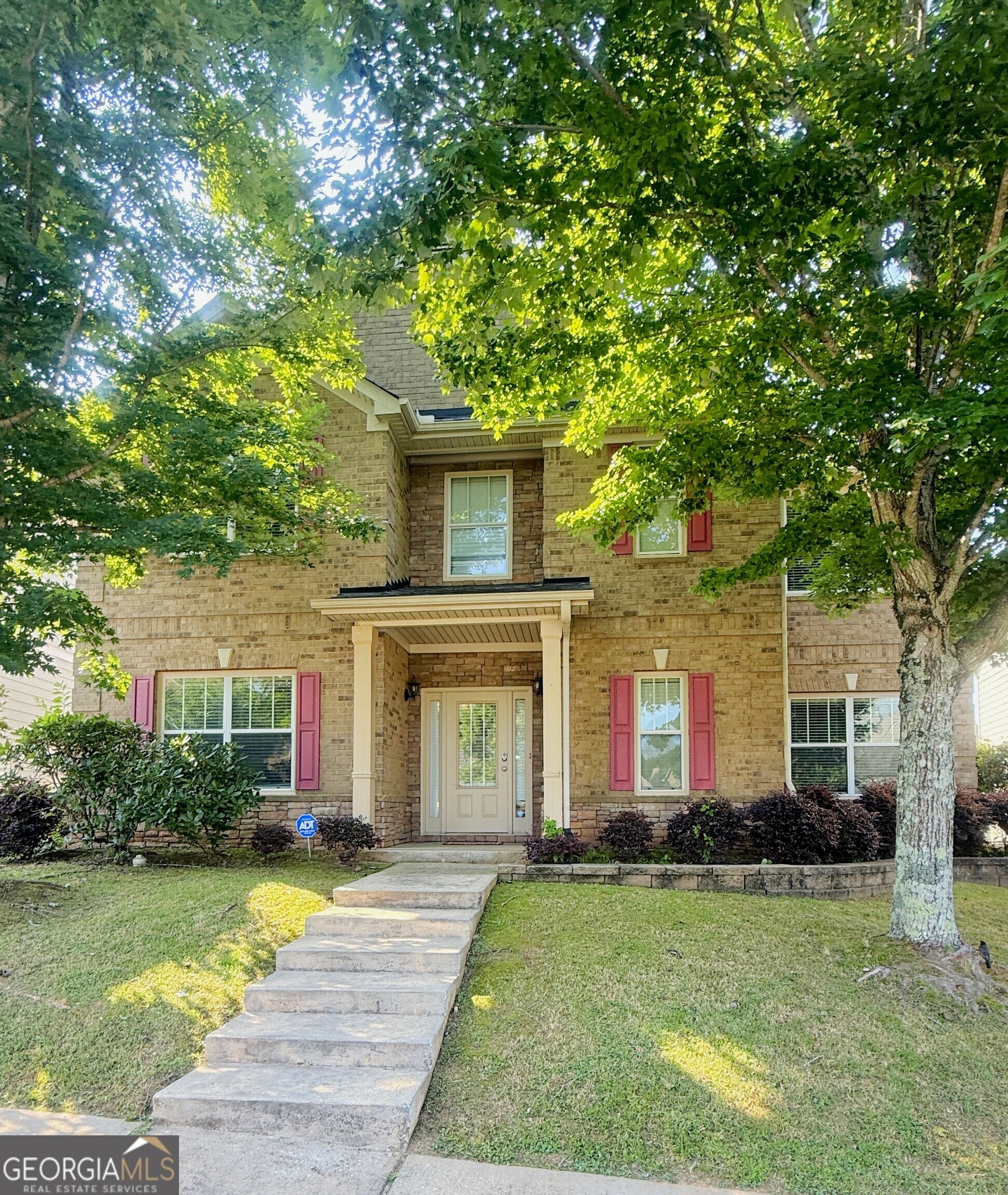 Welcome to this beautiful 5 bedroom, 3 bathroom home located in the desirable Bullsboro Crossing Subdivision- perfectly situated just minutes from Downtown Newnan, Ashley Park shopping and dining, and quick access to I-85 for easy commuting. This expansive 2,844 sq ft home offers a thoughtful layout with a full bedroom and bathroom on the main level, ideal for guests or a private home office. Upstairs, you'll find an oversized master suite featuring a cozy sitting area, large walk-in closet, relaxing soaking tub, separate shower, and double vanities. Two additional bedrooms, a full bath, and a conveniently located laundry room round out the upper level. Enjoy a fenced-in backyard, perfect for entertaining, and take advantage of the community amenities, including a swimming pool with a fun mushroom waterfall feature for kids and a playground. Don't miss your chance to live in one of Newnan's most convenient and family-friendly neighborhoods-schedule your tour today! 1 pet okay additional $350 deposit Tash billed monthly and is due with rent. More photos to come!