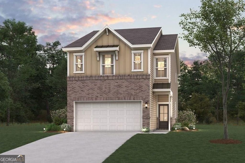 Photo of 1220 Brooks Ryan Run #LOT 107, Lawrenceville, GA 30043 (MLS # 10701279)