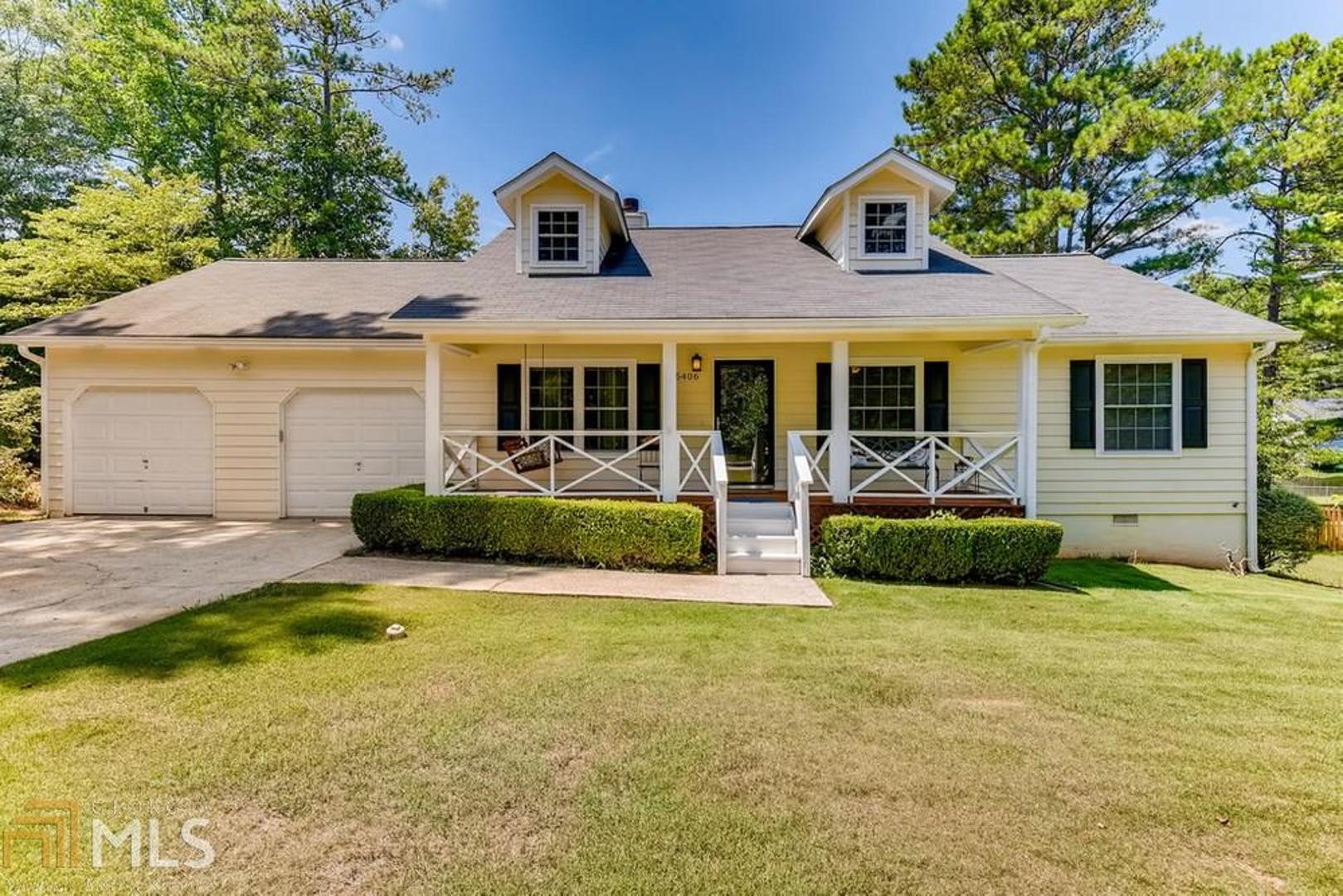 Beautiful Ranch Home in a quiet well-established wooded neighborhood. Cozy rocking chair front porch is great place to relax and enjoy the outdoors. Large vaulted ceiling family room with cozy fireplace and view from the dining room. Updated kitchen with newer appliances including Washer/Dryer, breakfast room and lots of cabinets. Master includes private bathroom with equally spacious secondary bedrooms. Enjoy an oversized deck with fenced, private backyard with tons of space. New HVAC, Roof, Very Well Maintained Home. Must See!