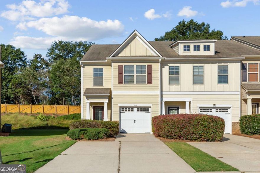 Traditional End-Unit Townhome for Lease. Prime Location in Highly-Desired Alpharetta. Discover this beautifully maintained traditional end-unit townhome located in one of Alpharetta's most sought-after areas. Combining comfort, convenience, and privacy, this residence offers the ideal setting for families, professionals, or anyone seeking a welcoming home environment.  The main level features a spacious family room that flows seamlessly into a formal dining area, creating an inviting atmosphere for gatherings and daily living. The kitchen offers ample counter space and storage, making meal preparation and entertaining easy and enjoyable. All bedrooms are located upstairs for added privacy. The generous master suite boasts two large closets, ensuring plenty of storage space. The home has been freshly painted, giving it a clean and updated look. Pride of ownership is evident throughout, with meticulous care given to every detail. Enjoy the security and convenience of an attached garage, complemented by a large driveway for additional parking. This townhome is perfectly situated in Alpharetta, close to top-rated schools, shopping, dining, and entertainment options. Easy access to major highways ensures a quick commute to surrounding areas, making this location both practical and desirable.
