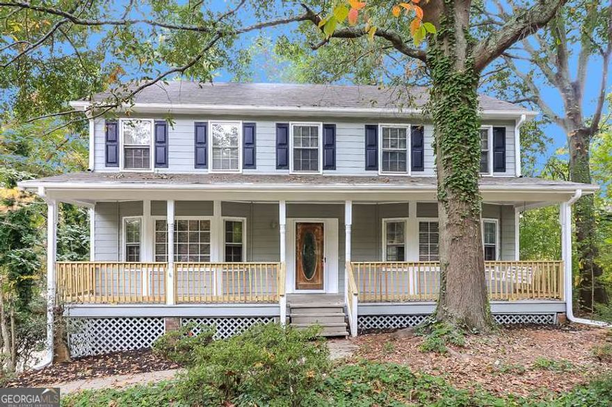 Located in the serene and peaceful community of McEachern Manor, don't miss this traditional beauty! The center of the home is the eat-in, island kitchen. Entertainers will love the formal dining room. All four upstairs bedrooms are spacious with plenty of closet space. An unfinished basement provides ample storage, and the private yard is a true retreat! Served by top-rated schools, you can't go wrong. Come and check it out!