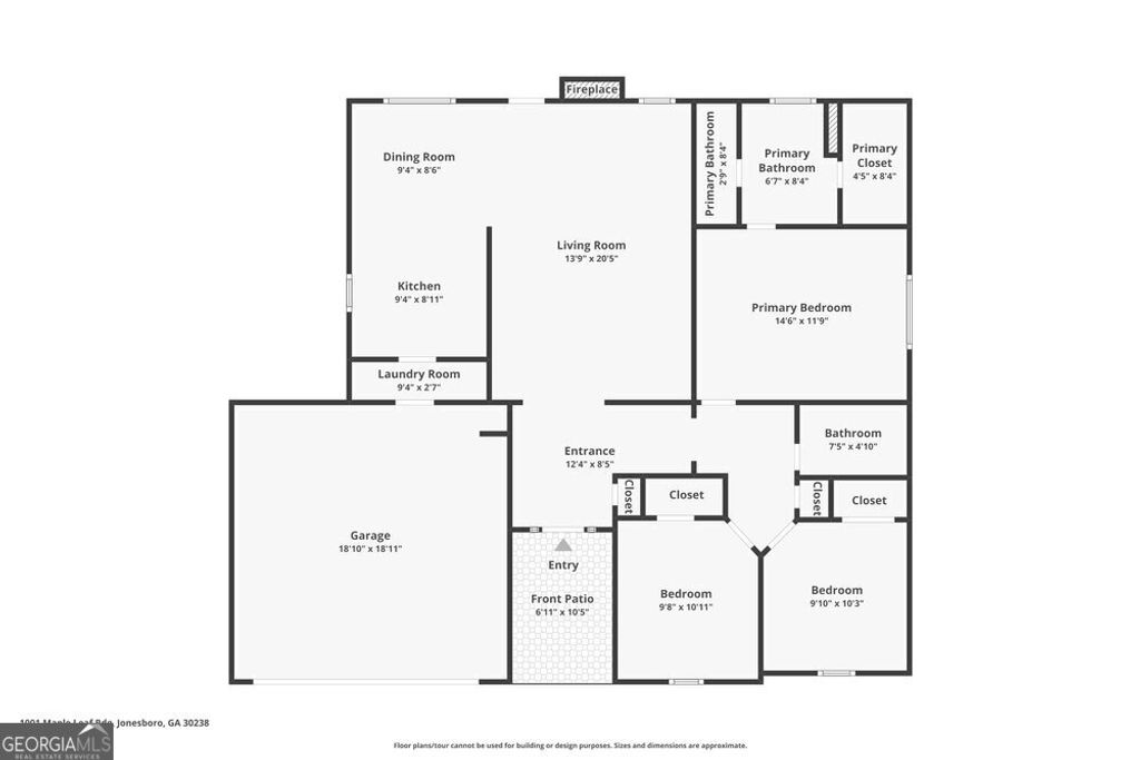 Photo of 1001 Maple Leaf Ridge, Jonesboro, GA 30238 (MLS # 10654906)