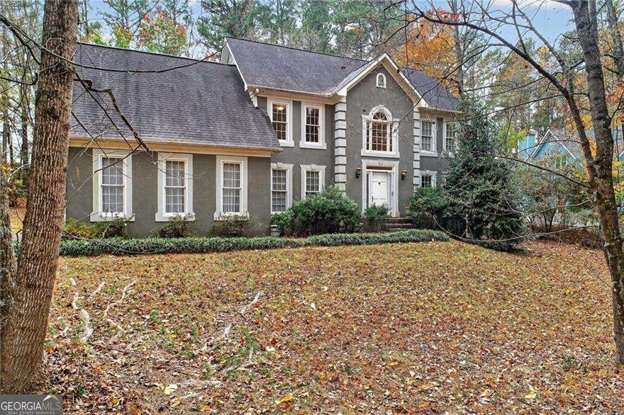 ALPHARETTA HOME W/ CHEROKEE COUNTY TAXES! Large home in Hopewell Chase community.  Over an acre lot, beautiful stately home with private back year.  Interior of home has hardly been lived in.  Great opportunity to move in and update as you go! Exterior needs TLC but this has been factored into the price.  Once in good condition home is worth much much more! Home is sold AS-IS.  PLEASE SCHEDULE THROUGH SHOWINGTIME.