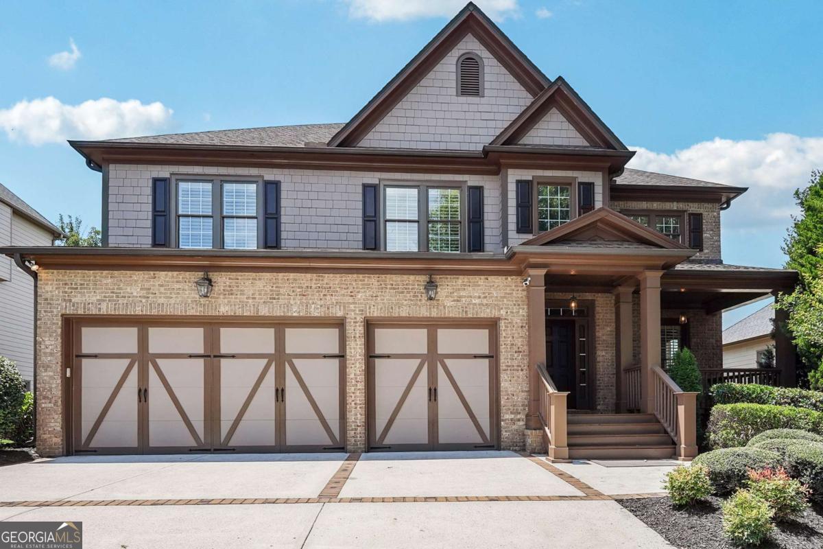 Peachtree Residential Plan includes 2-story entryway, large island kitchen, that opens to the huge Family Rm, convienent Mud Rm off the 3 car Garage and 1st Floor Guest Rm and bath. Upstairs is the oversized Owner's Suite with his & hers closets, big bedrooms for the kids, a loft, and a huge laundry room. Whole house is up-to-date colors and trendy newly painted cabinets. Fenced backyard with terraced and rocked patios, professional fire pit. Amazing basement with wood wall accents, stained concrete floor and much, much more.