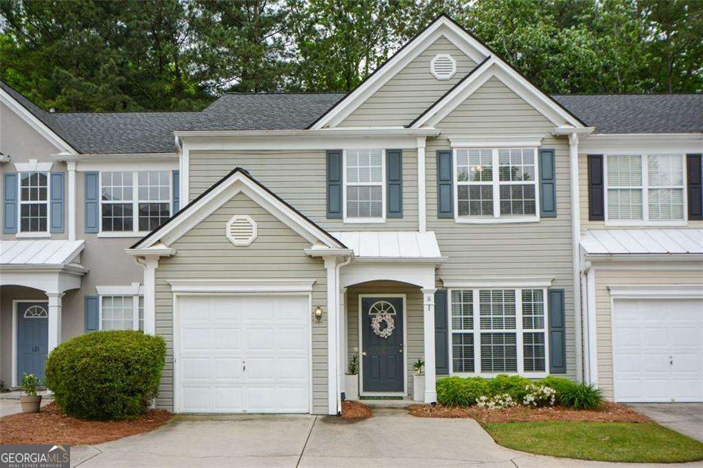 This townhome is beautifully maintained! Located in Fairview Townhomes, a swim community in Alpharetta / Milton, itCOs just minutes to Avalon, Halcyon, and downtown Alpharetta. Interior of the home is the largest floorplan in the community and has 3 Bedrooms / 2.5 Bathrooms, newer hardwood floors on main level, top quality granite in Kitchen, stainless steel appliances & and a multifunctional custom island in the Breakfast area. The oversized Primary Bedroom opens to the Primary Bathroom with raised Granite counters, separate shower, soaking tub, and newer hardwood style floors. The Rear Yard is privacy fenced and backs up to peaceful, wooded green space. Roof is only 3 years old. A huge bonus: Water/Sewer costs are included in very reasonable monthly HOA fees. This is truly an excellent home in a wonderful neighborhood!
