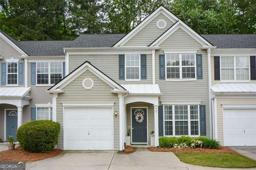 This townhome is beautifully maintained! Located in Fairview Townhomes, a swim community in Alpharetta / Milton, itCOs just minutes to Avalon, Halcyon, and downtown Alpharetta. Interior of the home is the largest floorplan in the community and has 3 Bedrooms / 2.5 Bathrooms, newer hardwood floors on main level, top quality granite in Kitchen, stainless steel appliances & and a multifunctional custom island in the Breakfast area. The oversized Primary Bedroom opens to the Primary Bathroom with raised Granite counters, separate shower, soaking tub, and newer hardwood style floors. The Rear Yard is privacy fenced and backs up to peaceful, wooded green space. Roof is only 3 years old. A huge bonus: Water/Sewer costs are included in very reasonable monthly HOA fees. This is truly an excellent home in a wonderful neighborhood!