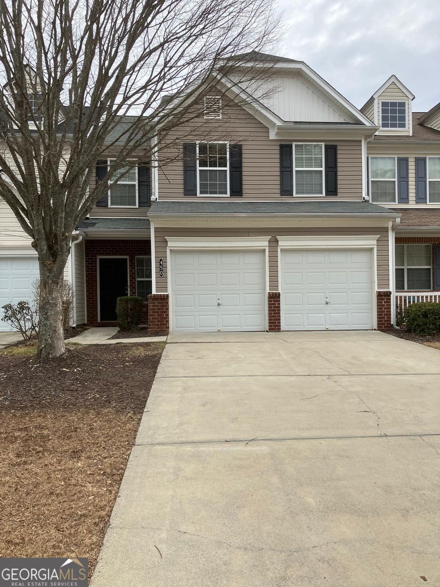 Wonderful rental Available Now in Weatherstone Subdivision. Three bedroom, 2.5 bath. New carpet on upper level. Refrigerator included. Private backyard with a lake view. Definitely a must see! Small pets negotiable with $400 non refundable pet deposit **No Cats**