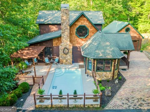 A home in Mineral Bluff