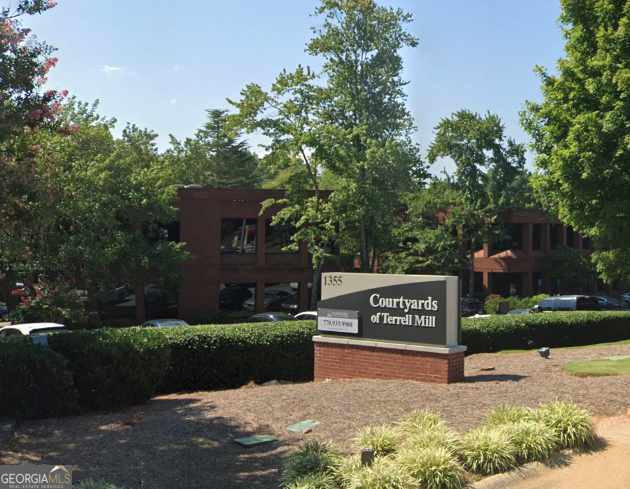 A 5,500 square foot, two story, multi tenant office building in the Northwest Corridor of Marietta, GA. The building is part of the Courtyards of Terrell Mill Rd. Office Park. The address is situated in one of Atlanta's most established primary office sub-markets. The Courtyards of Terrell Mill Rd. Office Park provides a quiet professional setting, which includes two fountains with sitting areas, wide sidewalks and a nice walk area around the parking lot for activities during lunch.