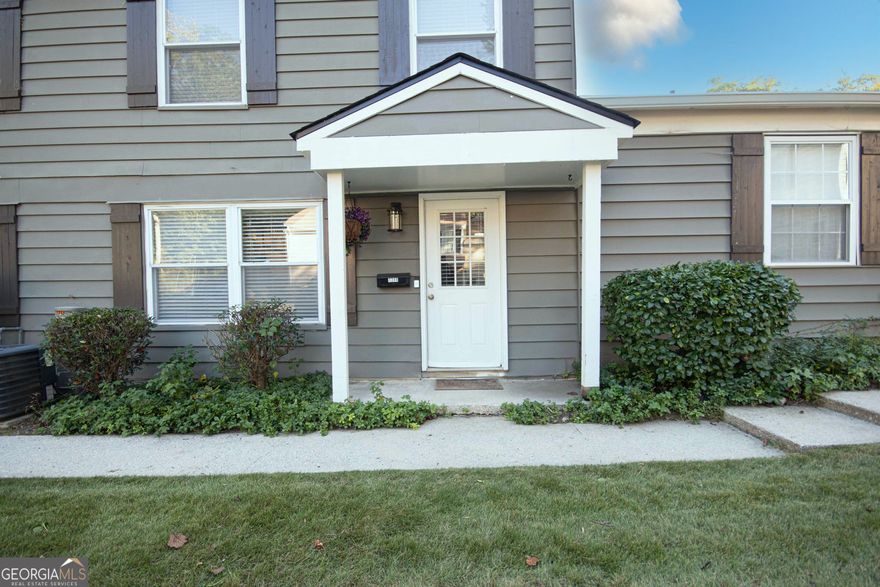 Welcome home to this inviting 2-bedroom, 1-bath condo that blends comfort, convenience, and low-maintenance living. Step inside to a bright and open living space perfect for relaxing or entertaining. The kitchen offers ample cabinet space, while the adjoining eat-in kitchen area makes mealtime easy and enjoyable.  Both bedrooms are nicely sized with plenty of natural light, and the full bathroom features a clean, functional layout. Enjoy the convenience of washer/dryer hookups right inside your unit-no more trips to the laundromat! The attached 1-car garage provides secure parking or extra storage, adding even more value to this great find. Ideal for buyers, looking for a turn-key opportunity.  Located close to shopping, dining, and major commuter routes, this condo offers an effortless lifestyle in a great location.
