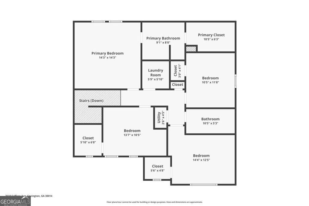 Photo of 7619 Saffron Avenue, Covington, GA 30014 (MLS # 10691037)