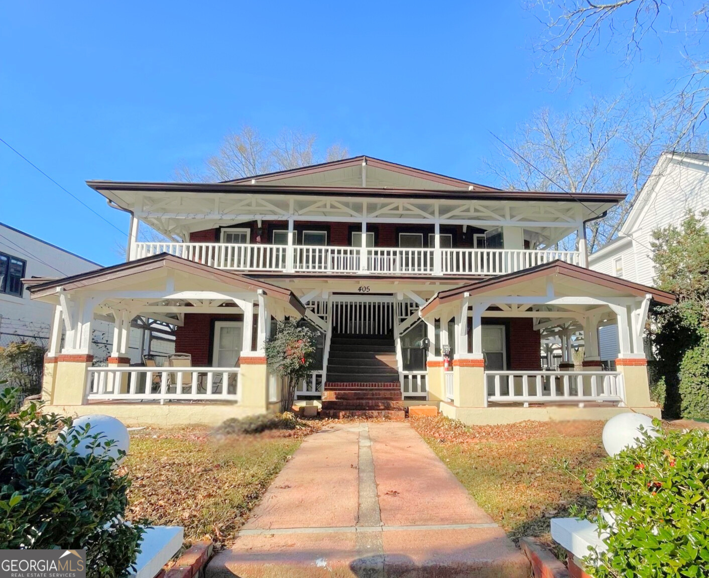 LOCATION, LOCATION, LOCATION! Recently renovated two bed one bath bungalow quadruplex- upstairs unit. Original 90-year-old hardwood floors that have been refinished, providing a classic and timeless look that is both durable and easy to maintain. Central HVAC, ensuring your comfort all year round with a system that is energy-efficient and reliable. Beautiful porch providing a comfortable and relaxing outdoor space for you to enjoy fresh air and sunshine. Walkable to shopping at Adamson Square, allowing you to easily access local restaurants, events, and shopping. New kitchen and appliances, providing modern and functional space to cook, entertain, and enjoy meals with family and friends. Water/Trash billed separately each month in the amount of $50. $175 nonrefundable admin fee due at move in.