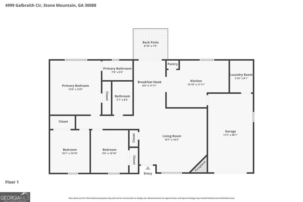 Photo of 4999 Galbraith Circle, Stone Mountain, GA 30088 (MLS # 10713834)