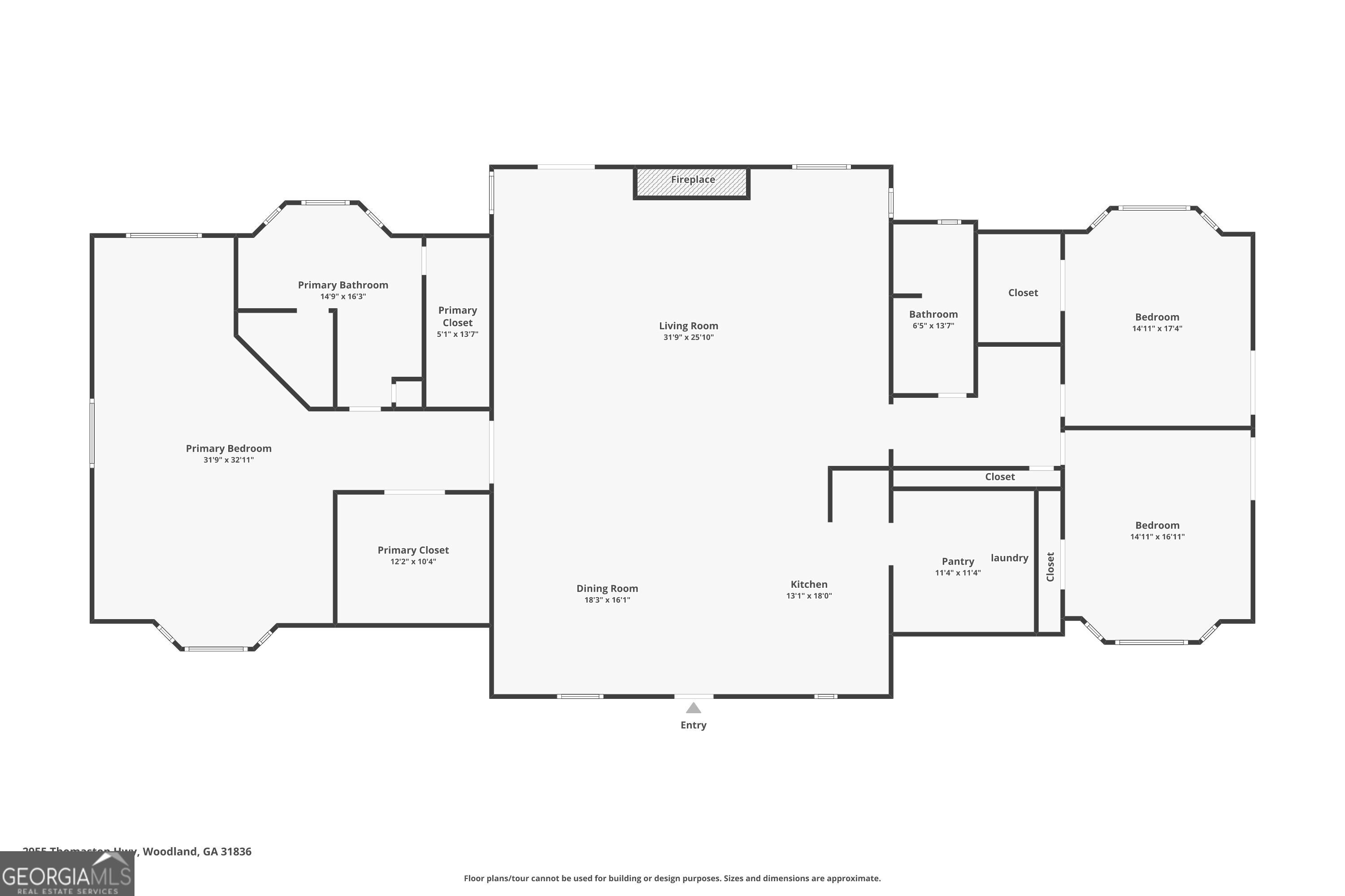 Woodland, Georgia 31836, United States, 3 Bedrooms Bedrooms, ,2 BathroomsBathrooms,Residential,Pending,250889