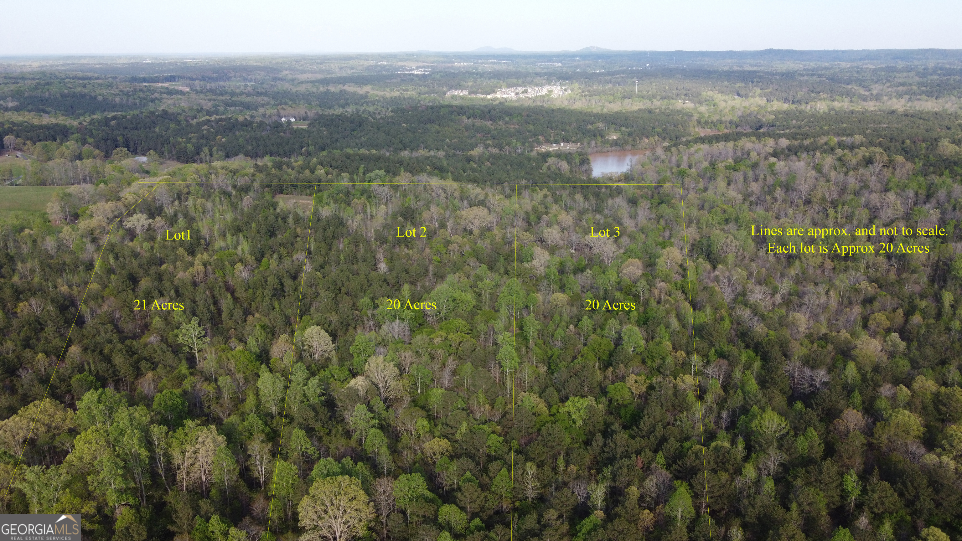Endless Possibilities with 20 to 61 Acres in Beautiful Dallas, GA! Whether you're seeking space for one dream home or planning a multi-home retreat (restriction 1 home per 5 acres), this stunning property offers unmatched flexibility with three individual 20-acre tracts. Available separately or together for a total of nearly 61 acres. Each tract provides an ideal canvas for building a private estate, establishing a mini farm, creating a multigenerational homestead, or investing in a legacy property. Gently rolling hills, natural beauty, and potential homesites make this land a true gem split between North Paulding and Paulding. Located just minutes from shopping and dining in Dallas and Hiram, and a short drive to Rockmart. This property combines peaceful rural living with modern convenience. Enjoy close proximity to Three Strands Winery, High Shoals Waterfall, and other local treasures. Protective covenants are in place to help preserve the area's charm and ensure long-term value. Don't miss this rare opportunity to own a slice, or the whole spread, of Paulding County's most scenic countryside. Schedule your private tour today and discover the possibilities!