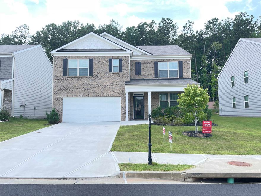 PRICE REDUCTION!! "Just in time for a back to school move!" Welcome to this spacious & elegant home situated in a quiet & desirable neighborhood. Walk up to a doorbell camera & covered front porch then step inside to discover an inviting open floor plan that seamlessly blends modern amenities with classic charm. The main level boast a office space or living room, bedroom, large family room & well maintained kitchen for preparing large meals. Ideal for a growing family each bedroom generously sized with ample closet/storage space & the laundry room is conveniently located in the hall. Enjoy additional space as a home office, &/or a creative "she shed" for work or relaxation. Step outside to a beautifully fenced, landscaped backyard, providing a tranquil oasis for gatherings, serving feasts &/or large activities. Additionally, the property includes a 2 car garage & driveway for parking convenience. Located near the community park, pool and tennis area. Close to schools, shopping and restaurants. Easy access to I-285 & 75/85. Don't miss the opportunity to make this home your own and experience a lifestyle of comfort & luxury. Schedule a viewing today! Motivated sellers.