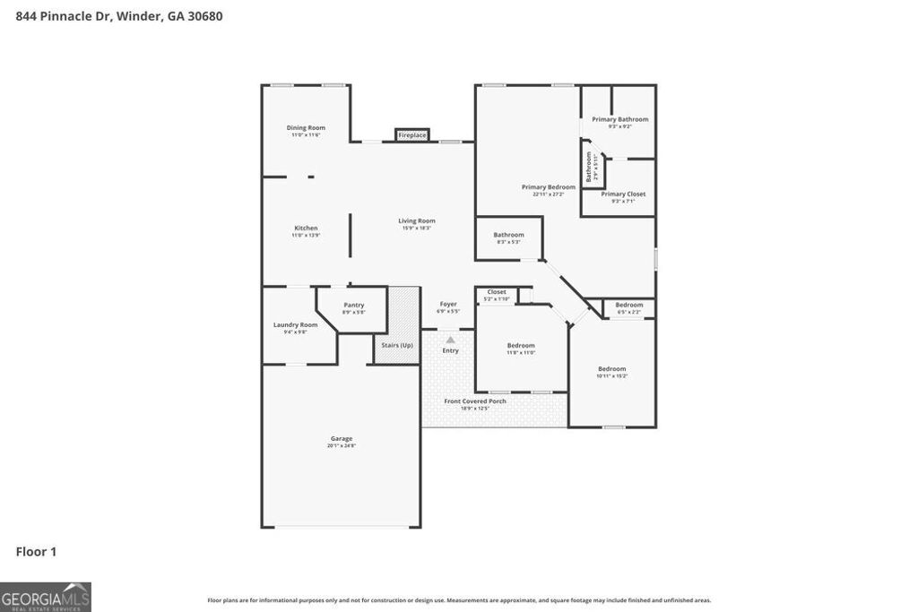 Photo of 844 Pinnacle Drive, Winder, GA 30680 (MLS # 10778727)