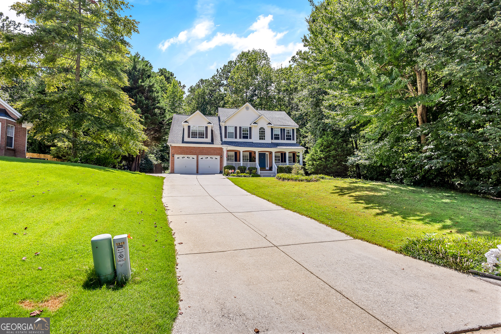 DISCOVER a residence that combines LUXURY, SPACE, and PRIVACY in one perfect package. Featuring nearly 3,000 SQ FT, a FULL BASEMENT, a POOL, and 1.37 ACRES in a private CUL-DE-SAC, this home offers everything a family needs to live, entertain, and grow. The home boasts 4 BEDROOMS plus a versatile OFFICE SPACE that can easily serve as a 5th BEDROOM, and 3 FULL BATHROOMS, perfect for a growing family or guests. High-end details-HARDWOOD FLOORS, a GRANITE COUNTERTOP KITCHEN WITH STAINLESS STEEL APPLIANCES, a TWO-STORY FOYER, and a FIREPLACE-create an elegant yet functional atmosphere. Located just minutes from top GROCERY STORES such as KROGER, PUBLIX, ALDI, and WALMART, as well as shopping destinations like THE SHOPPES AT WEBB GIN. Part of the highly regarded GWINNETT COUNTY SCHOOL DISTRICT, providing access to respected schools and a stable, sought-after community. In an area where COMPARABLE homes are valued at $500,000 or more, this PROPERTY delivers MORE LAND, more AMENITIES, and a more COMPETITIVE PRICE. The new owner will enjoy an IMMEDIATE EQUITY GAIN of $51,000. If you're looking for SPACE, PRIVACY, and UNMATCHED VALUE, there is NO OTHER OPTION like this. It will NOT STAY on the market for long-SCHEDULE your SHOWING TODAY and make sure you SECURE it before someone else does.