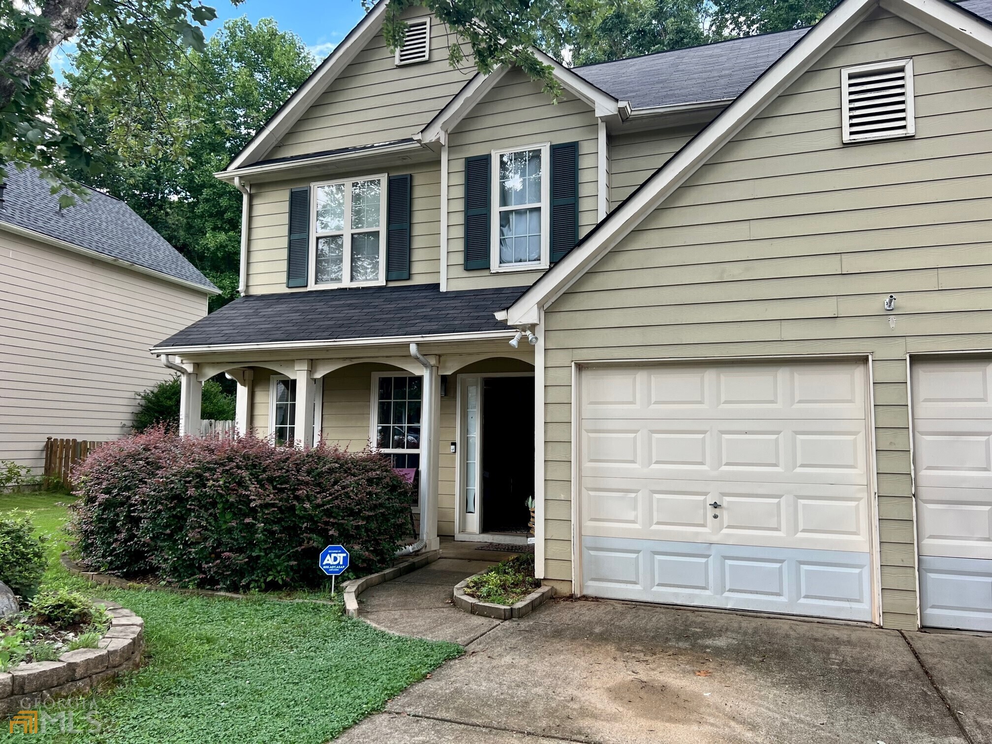 The Perfect Investment opportunity near, KSU, and many areas of interest. Home has 3 large bedrooms upstairs, and a potential for a 4th bedroom on main level. Large closets, open family room with a cathedral ceiling and fenced in backyard. Property Sold As-Is.
