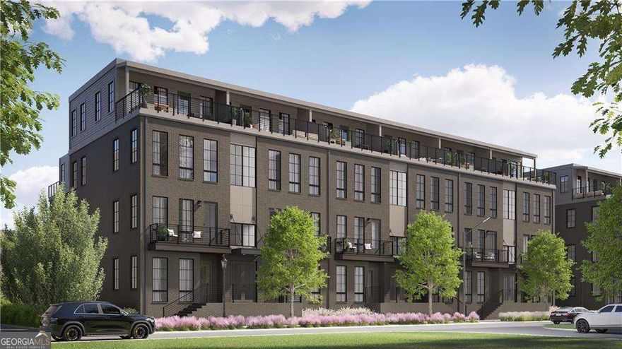 Walk out your front door directly to the Eastside Beltline and entertain friends and guests at the neighborhood's newest restaurant, Breaker Breaker. Perfectly placed for those who enjoy a walkable area, Stein Steel residents will feel their lifestyle supported by shops, entertainment venues, and eateries that breathe new life into the community, and add to the area's vitality. Presenting the Artist floor plan, where every detail is designed to elevate your living experience. Step into our 2-story, 2-bed, 2-bath home, offering direct entry from your private one-car garage. On the lower level, discover a thoughtfully designed bedroom accompanied by a full bath - an ideal canvas for crafting a home office or a welcoming guest space. Ascending to the upper level, an expansive open-concept layout unfolds. The oversized island becomes the nucleus of entertainment, where moments with family and friend's flourish. The primary suite, strategically placed off the main living area, strikes a harmonious balance between comfort and convenience. And for those seeking a breath of fresh air, the front balcony is seamlessly integrated into your living space. **DISCLAIMER: Kindly note, the provided photos offer a glimpse into the forthcoming home currently under construction. Variations in colors and materials may vary.