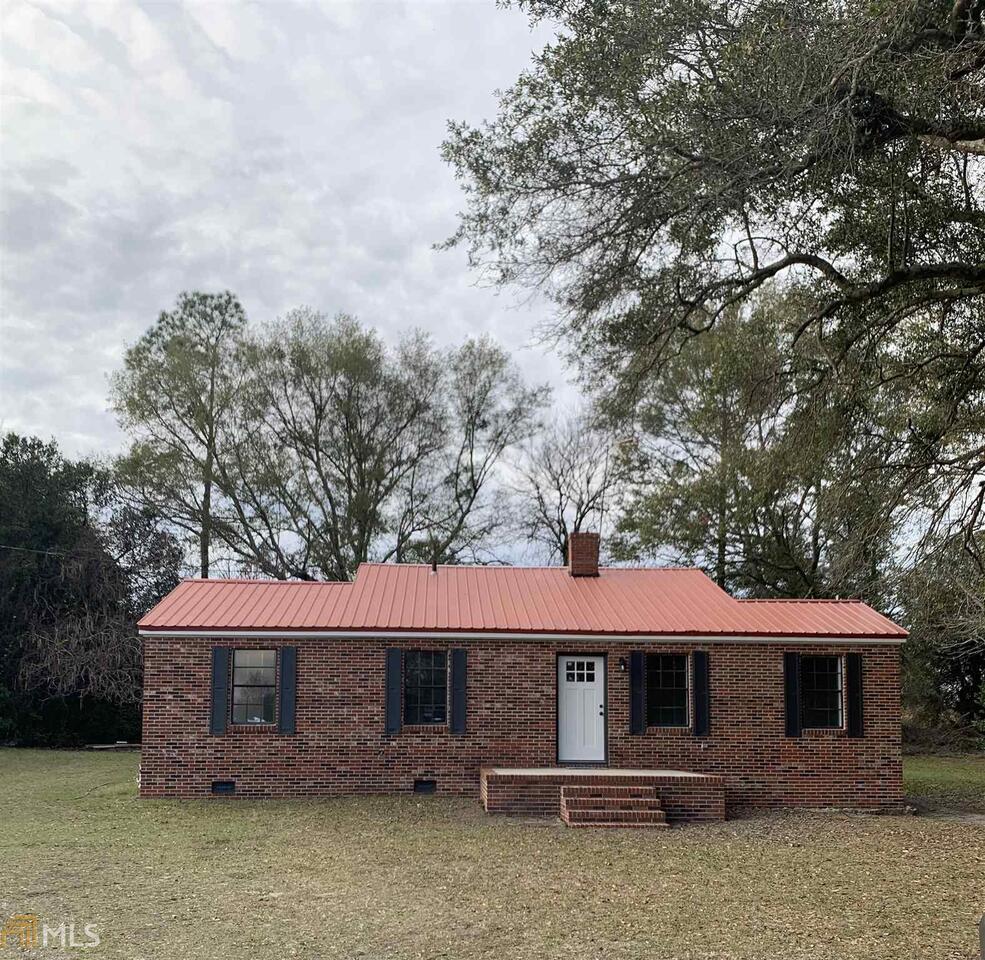 This charming home won't last long! Not only has it been completely renovated, it's located on a private lot with paved road frontage! Positioned approximately 28 miles from Statesboro, 49 miles from Augusta and 75 miles from Savannah, this brick home boasts beautiful new laminate flooring throughout. An open floor plan greets guests as they walk through the front door, showcasing the masonry fireplace in the great room as well as new cabinets and appliances in the kitchen. Newly installed granite countertops are an added bonus to the kitchen area. The bathroom contains a new tub/shower unit, a new toilet, and a new sink. Freshly painted walls and trim are found in every room throughout the house, along with new light fixtures. A new HVAC system was installed in October 2020, along with new exterior doors and a new tankless water heater. Additional photos are forthcoming. Call the listing agent today to schedule a personal tour!