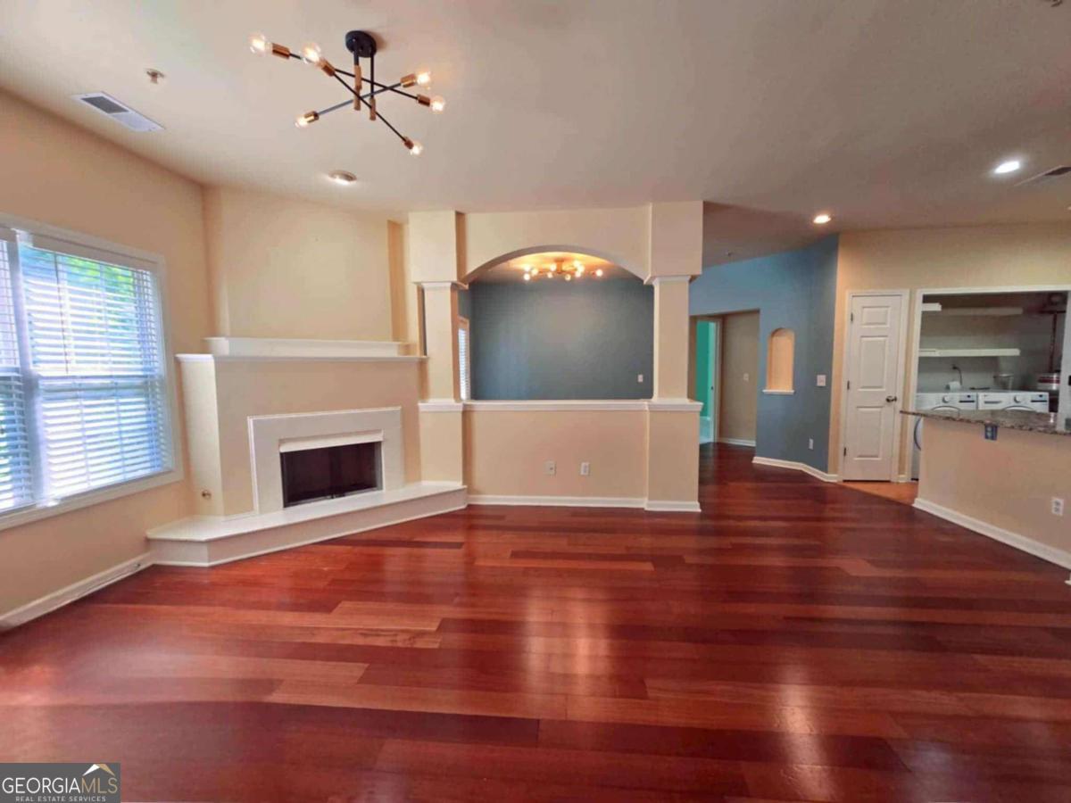 100% Financing Available! No Down-Payment! No PMI! This beautiful condo is the perfect place to call home. The condo has a wonderful blend of contemporary and modern design. You'll be captivated by the open floor plan. The gorgeous kitchen has granite countertops and a beautiful backsplash. The condo includes a new washer and new dryer. The bathrooms have been updated with beautiful tile flooring and new light fixtures. This property features 2 bedrooms and 2 full bathrooms. Each bedroom comes with its own walk-in closet. Step outside onto a spacious balcony and take advantage of the breathtaking views of beautiful trees. The property is minutes away from I-285 and Hwy. 78. You'll appreciate the close proximity to Stone Mountain Park, Downtown Tucker, and Downtown Decatur. This community is approved for Conventional and VA financing, not FHA Approved. Please note, there are two different HOA's in this community. This condo is with Orchard Park II HOA (lower HOA). The seller will pay $2000 towards buyer's closing costs AND 12 months of HOA fees with a full price offer. No Rentals Allowed