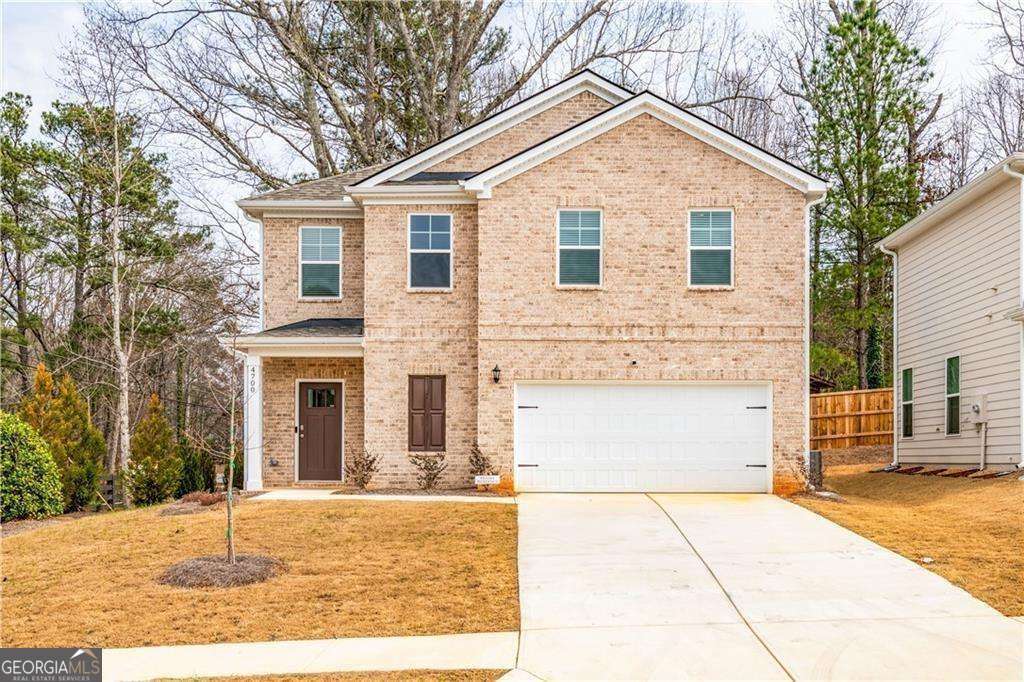NEW CONSTRUCTION!!! CAN COME FULLY FURNISHED! Welcome to 4700 Blake Loop, Atlanta, GA 30349! This modern single-family home, built in 2024, offers a comfortable and stylish living experience. Key Features: - Spacious Layout: With 3 bedrooms and 2.5 bathrooms this home provides ample space for both relaxation and entertainment. - Main Level: The open-concept design includes a great room, a well-appointed kitchen, and a convenient half bath. Additionally, there's a front covered patio perfect for outdoor enjoyment. - Upper Level: The owner suite features a luxurious bathroom with a separate tub and shower, offering a private retreat. Two additional bedrooms and a full bath complete this level. - Outdoor Space: The level backyard provides a cozy outdoor area, ideal for morning coffees or evening relaxation. - Parking: A 2-car garage offers secure parking and additional storage space. - Location: Situated in a desirable South Fulton neighborhood, residents enjoy easy access to local amenities, schools, and transportation routes. This home combines modern design with functional living spaces, making it a wonderful place to call home.