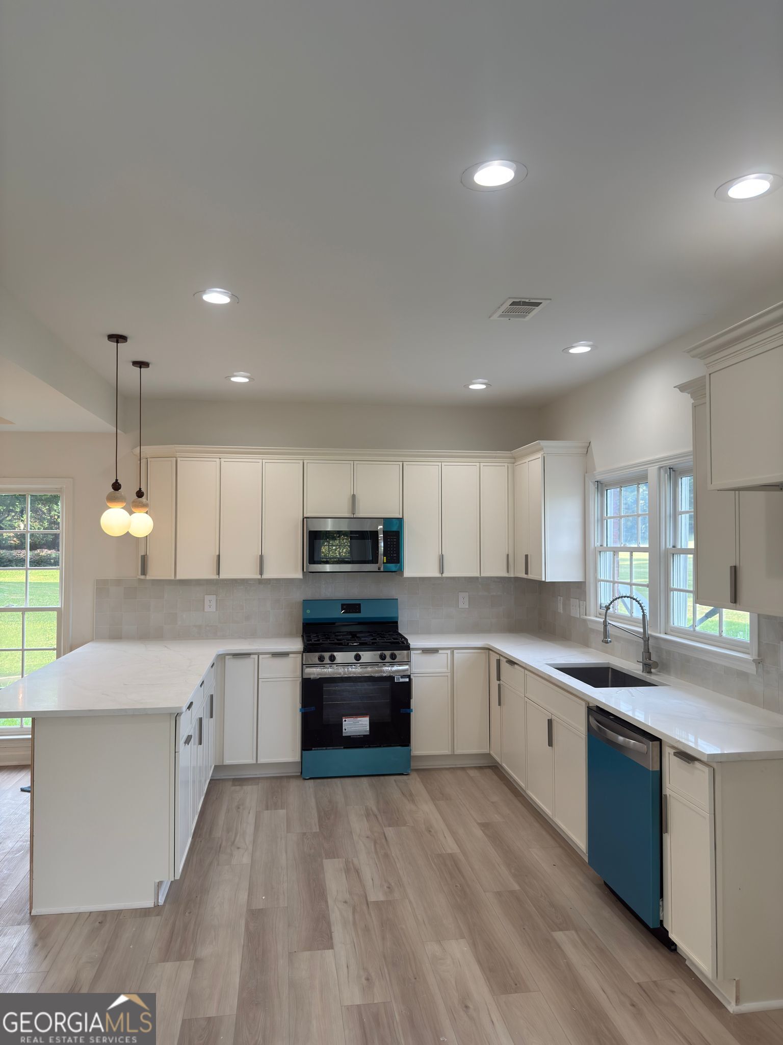 Beautifully Updated Brick Home in Southland Golf Neighborhood! Step into timeless charm and modern comfort with this beautifully updated 4-sided brick home, tucked away on a quiet cul-de-sac in the sought-after Southland community. Just minutes from scenic Stone Mountain Park, this property offers a blend of curb appeal, thoughtful upgrades, and everyday convenience. As you enter the impressive 2-story foyer, you're welcomed by a flexible floor plan that suits a variety of lifestyles. The formal living room is perfect for an office, playroom, or reading space, while the spacious dining room opens into a fully renovated kitchen, new cabinetry, new tile backsplash, and new appliances. The bright breakfast area is ideal for casual meals or your morning coffee. Relax in the cozy family room, complete with a fireplace and large windows and French Doors that offer serene views of the golf course and lake, bringing in abundant natural light. Upstairs, the oversized primary suite serves as a peaceful retreat, now enhanced with a fully renovated en-suite bathroom featuring a modern double vanity, soaking tub, and a separate glass-enclosed shower. Three additional bedrooms and a renovated shared bath provide comfortable living for family or guests. A separate laundry room adds convenience. The level backyard offers space to entertain or simply enjoy the outdoors. Community amenities include a pool, tennis courts, and a playground-just a short walk away. This well-maintained home blends classic architecture with updated finishes, making it move-in ready while still offering the chance to personalize further. Don't miss your opportunity to thrive in Southland!